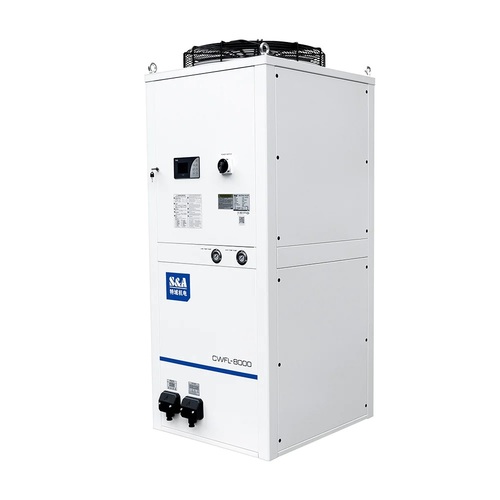 Cwfl-8000 Fiber Industrial Water Chiller - Color: White