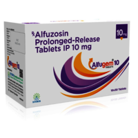 Alfuzosin Pr (10mg) - 5000 Quantity | Ingredients: Alfuzosin Sr (10mg), Extended-release For Optimal Efficacy