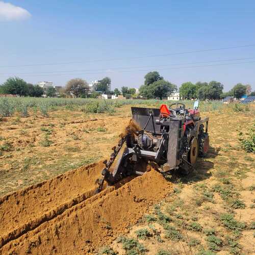 Tractor Mounted Trencher Machine