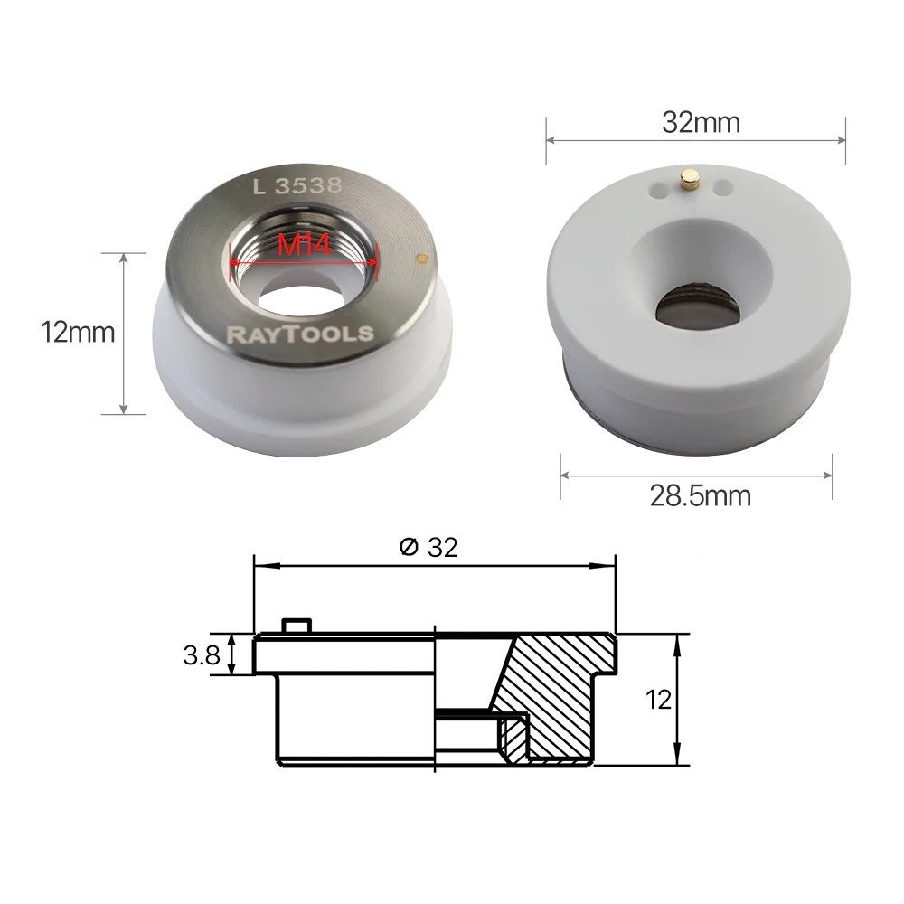 ORIGINAL RAYTOOLS LASER CUTTING CERAMICS