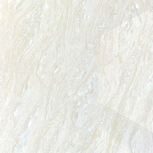 Vitrified Tiles - 600x600 mm, Glossy Cream Finish with Square Edges | Polished Ceramic Design for Interior Flooring