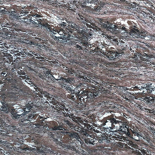 Vitrified Ceramic Floor Tiles - 600x600 Mm, Glossy Polished Finish in Rich Brown Tones with Square Edges