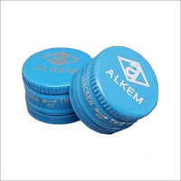 Pp Printed Bottle Caps - Color: Blue And White