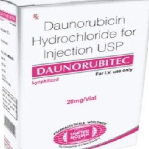 Daunorubitec 20 Mg Daunor Inj As Per Mentioned On Pack