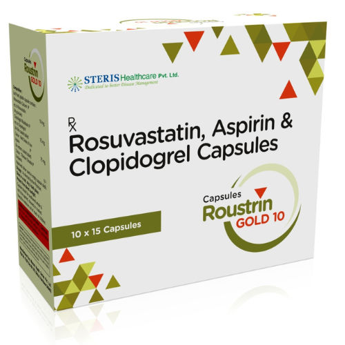 Rosuvastatin 10 mg  Clopidogrel 75 mg Aspirin 75 mg