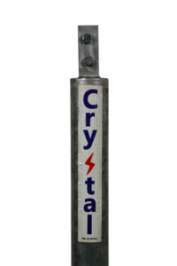 Gi Earthing Rod - Color: Silver