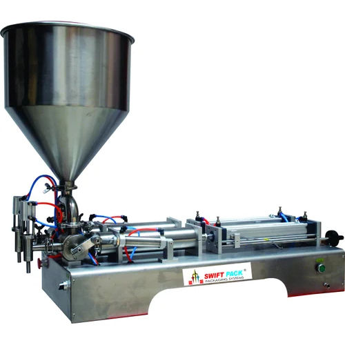 Double Head Paste Filling Machine