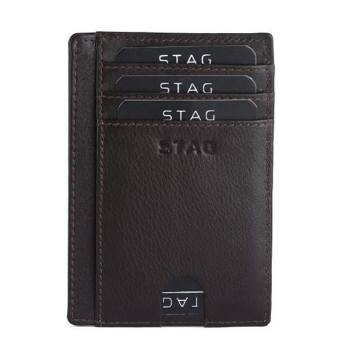 ब्राउन कार्ड होल्डर्स वॉलेट