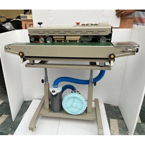 Air Flushing Continuous Band Sealer Application: Industrial