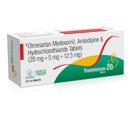 Olmesartan (20Mg) Amlodipine (5Mg) Hctz (12.5Mg) Generic Drugs