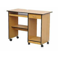 Brown Wooden Computer Table