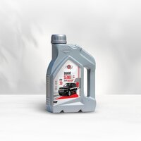 Bharat Semi-synth Mgeo 5w30 - Api Sn, Gray Color, High-performance Engine Oil For Gasoline And Diesel Cars, Versatile Engine Protection, Enhanced Fuel Efficiency