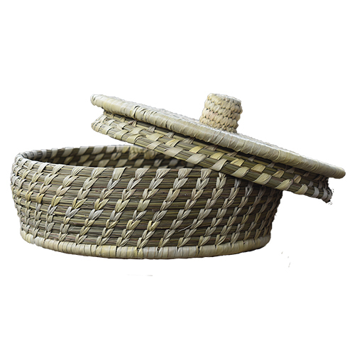 Handicraft Sabai Grass Thread Chapati Box