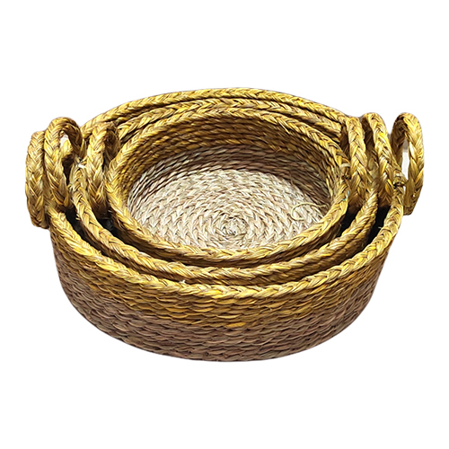 Sabai Grass Kadhei Jute Thread Tray