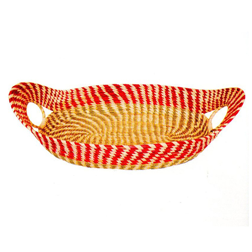 Sabai Grass And Date Palm Leaf Tray