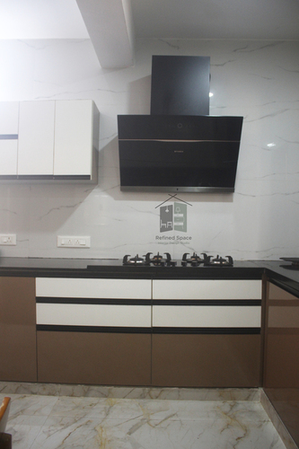 modular kitchen cabinet designer By REFINED SPACE