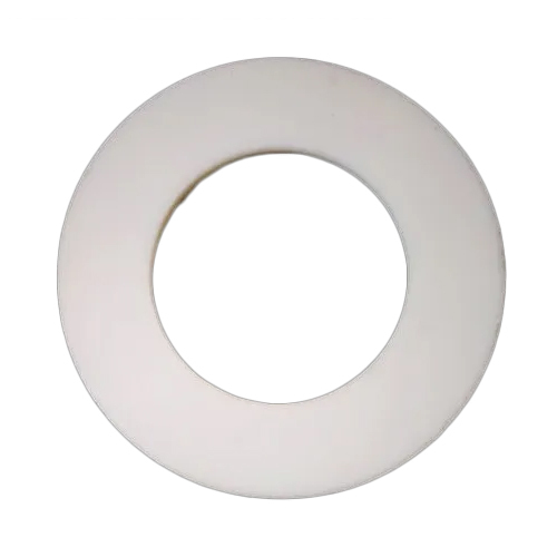 PTFE Solid Ring Gaskets - Rigid Thickness , Various Sizes Available , White Color for Aesthetic Blending and High Resistance to Corrosion