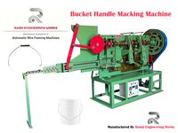 Semi Automatic U Type Bucket Handle Making Machine