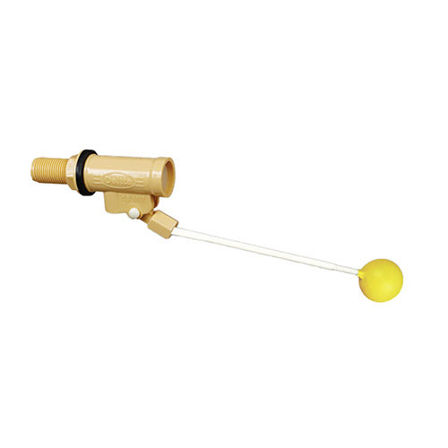 Yellow 0282-D Plastic Abs Ball Cock Set