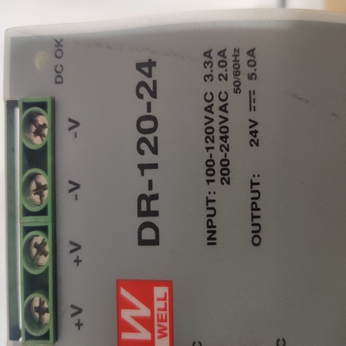 MEAN WELL DR-120-24 POWER SUPPLY