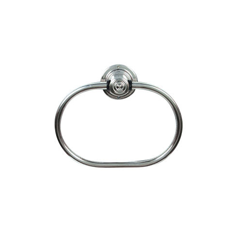 0662 Heavy SS Ovel Towel Ring