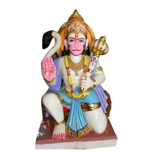 Tirupati Hanuman Marble Statue