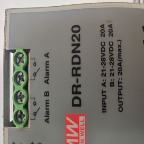 MEAN WELL DR-RDN20 REDUNDANCY MODULE DIN RAIL POWER SUPPLY