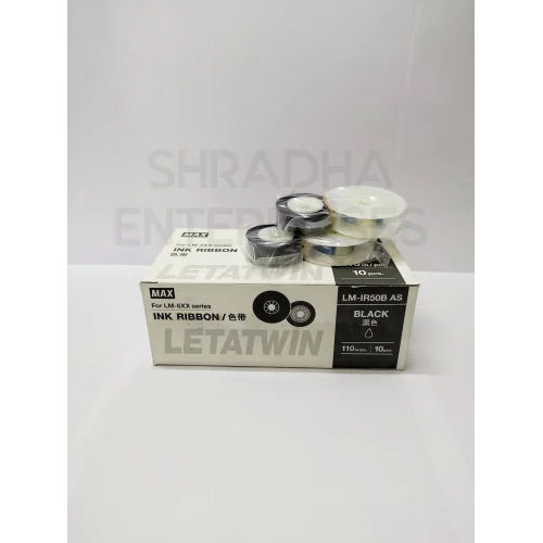 Lm-ir50-as Max White Ink Ribbon For Use In: Printer