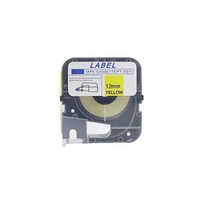 12 Mm Pt-312y Label Tape Cassette