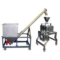 Gravity Feed Metal Detector With Screw Conveyor