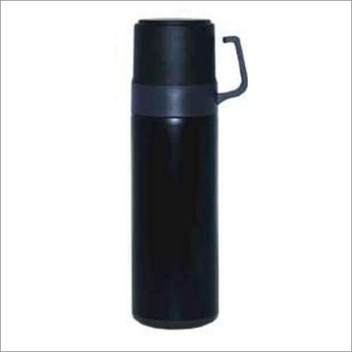 Black Double Cup Flask