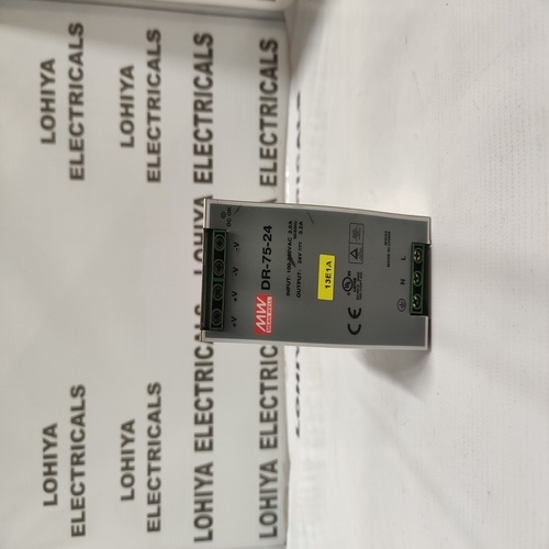 MEAN WELL DR-75-24 DIN RAIL POWER SUPPLY