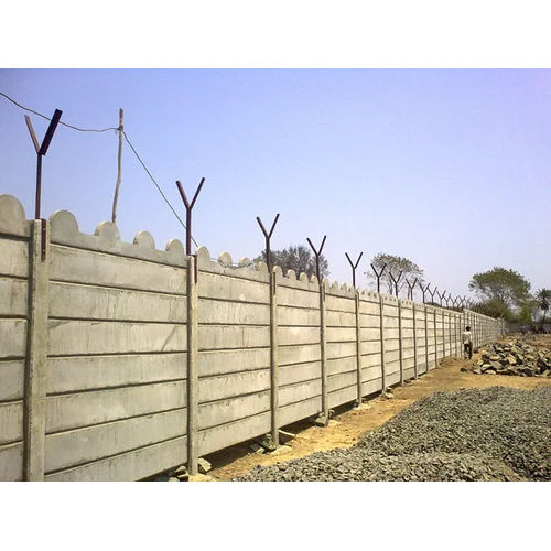 Ready Made Concrete Compound Walls Application: Industrial