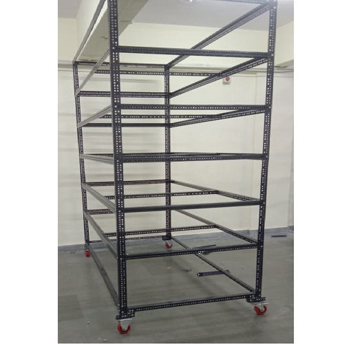 Slotted Angle Frame Wheel Rack