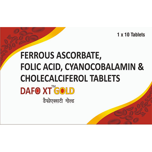 Ferrous Ascorbate Folic Acid Cholecalciferol Tablets