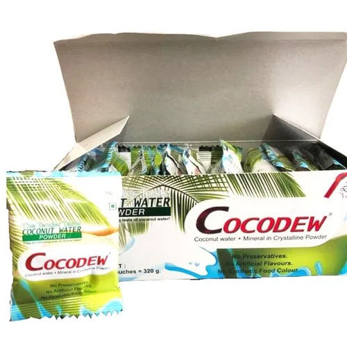 Cocodew Coconut Water Crystalline Powder Packaging: Box