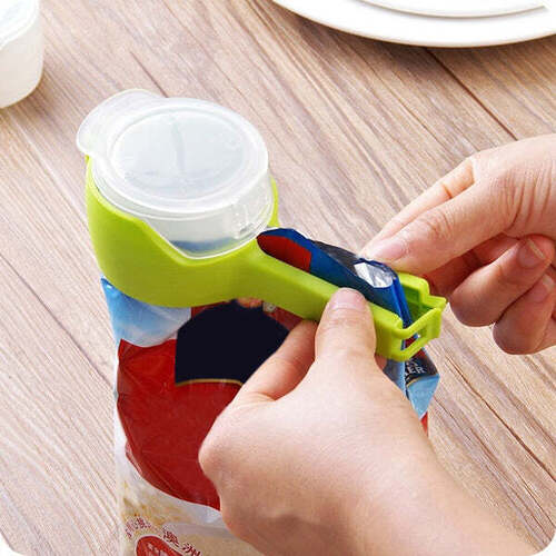 Portable Seal Pour Food Storage Bag (2498)