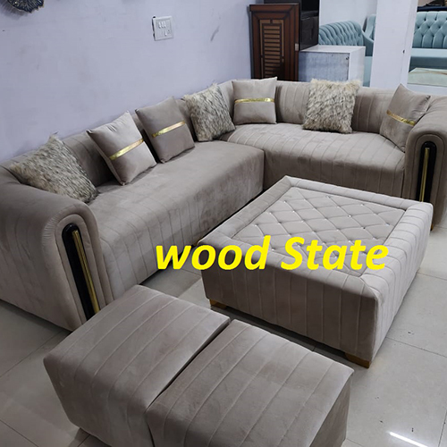 Designer 7 Seater Sofa Set With Center Table