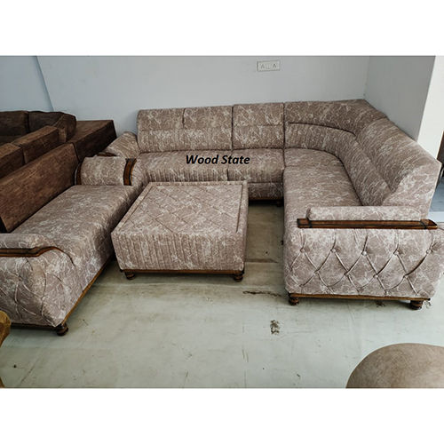 243.84x76.2x182.88cm Wood State Sofa Set