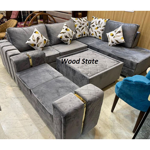 Modern Wooden Sofa Set Dimensions: 203.2X86.36X85.09  Centimeter (Cm)