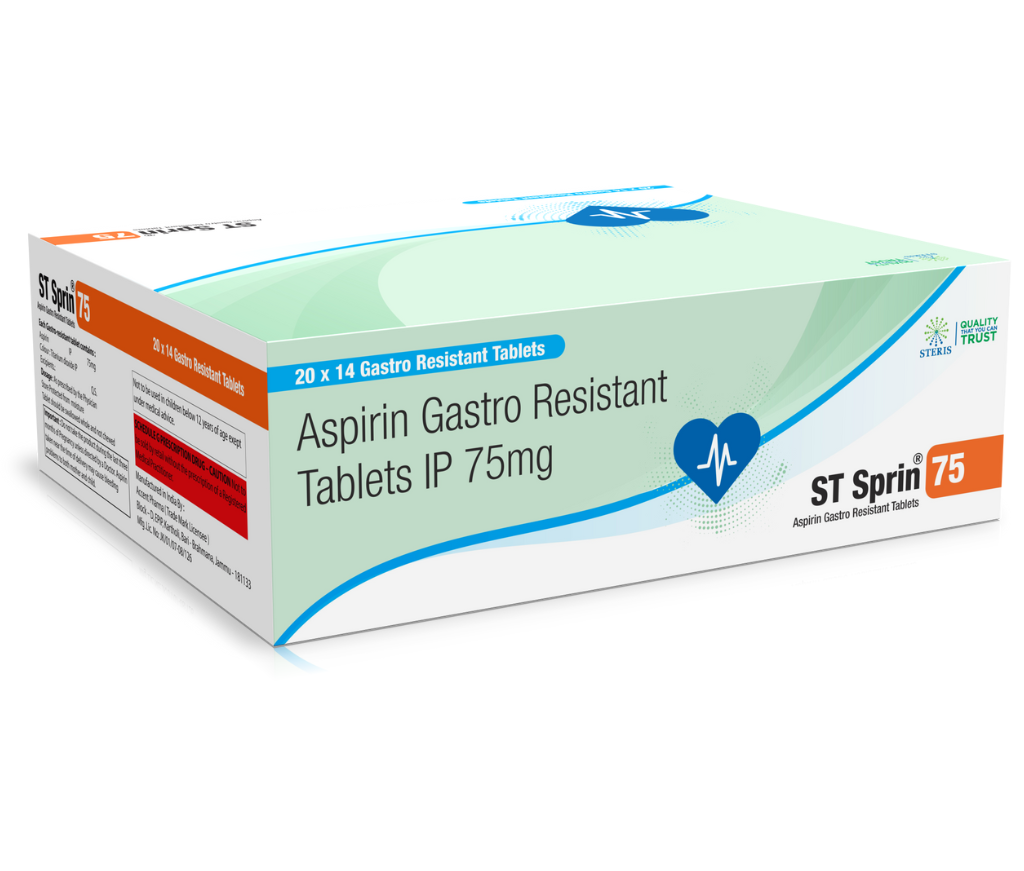 Tablets Aspirin Gastro Resistant 75 Mg at Best Price in Jaipur