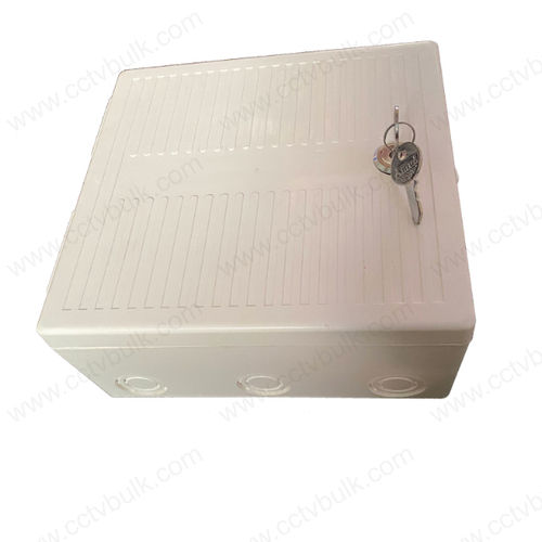 White Cctv Pvc Mini Rack