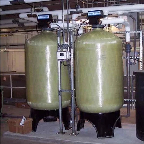 Semi Automatic Water Softener Plant