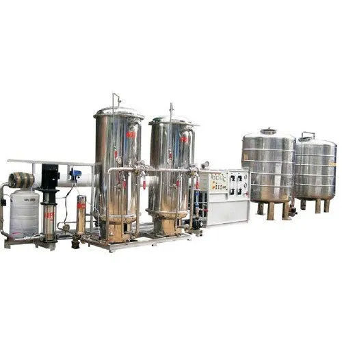Semi-Automatic Mineral Water Bottling Plant