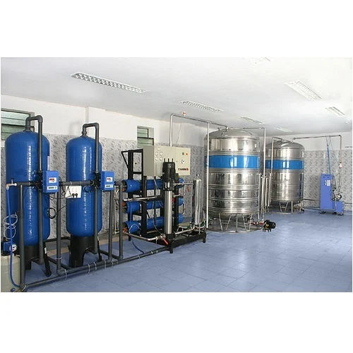 Semi Automatic Packaged Drinking Water Plant