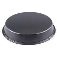 Steel Non-Stick Round Plate Cake Pizza Tray Baking Mould (2208)