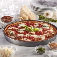 Steel Non-Stick Round Plate Cake Pizza Tray Baking Mould (2208)