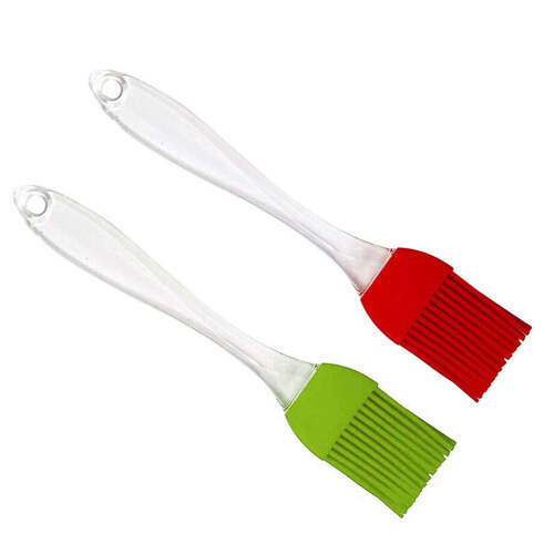 Silicone Spatula and Pastry Brush Special Brush for Kitchen Use (2854)