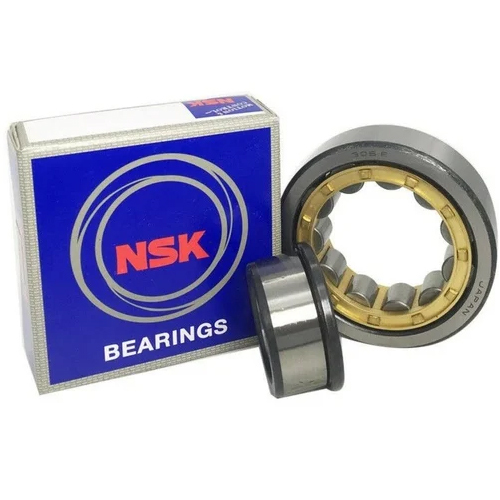 Nsk Roller Bearings - Metal Material, Various Sizes Available, Silver Color | High-Performance, Long-Life Features for Industrial Machinery