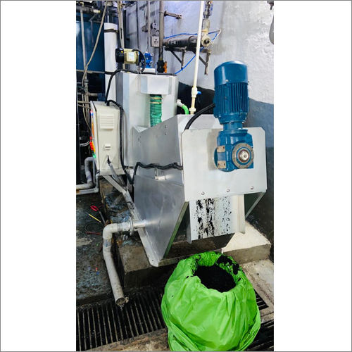 Sludge Dewatering Screw Press Machine - Application: Stp